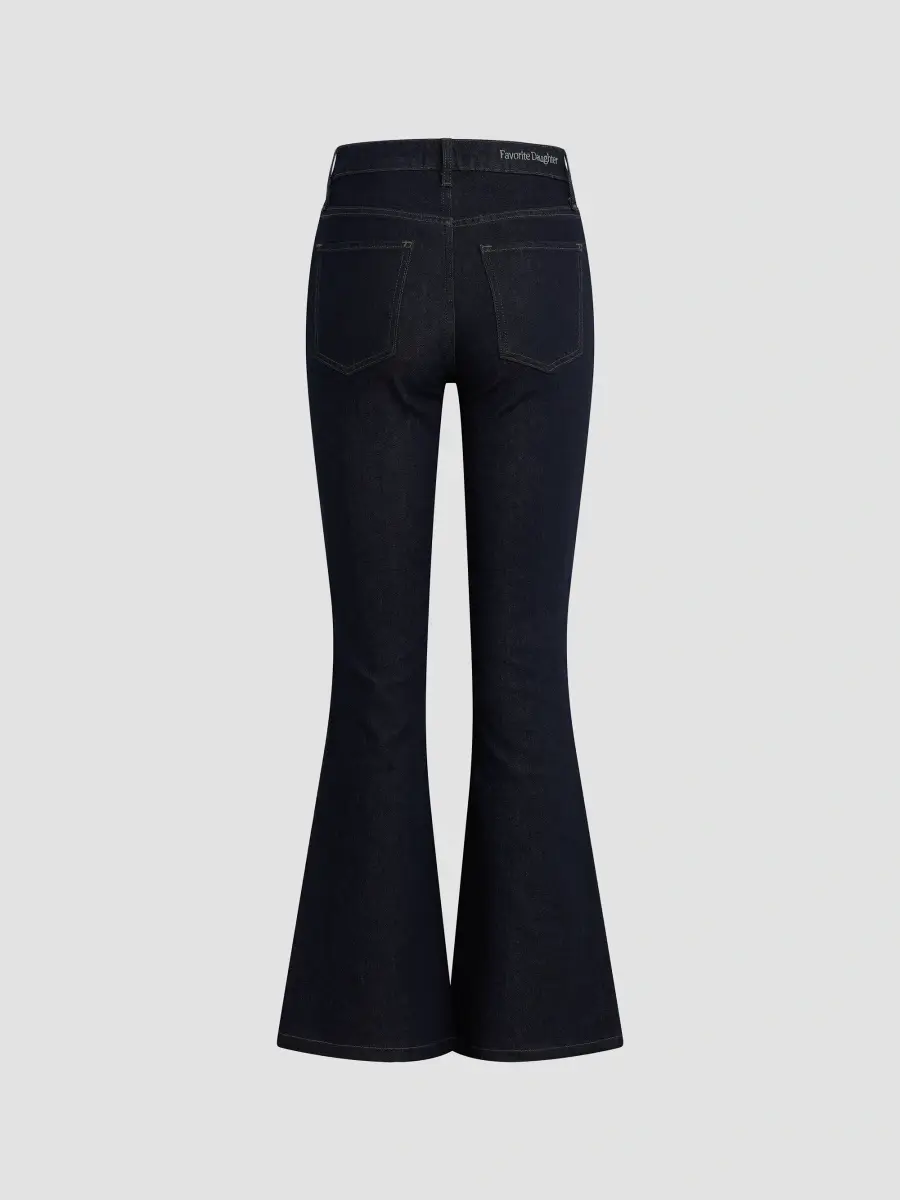 Favorite Daughter Women's The Maurice Flare Mid-Rise Jeans | Thumbnail 6
