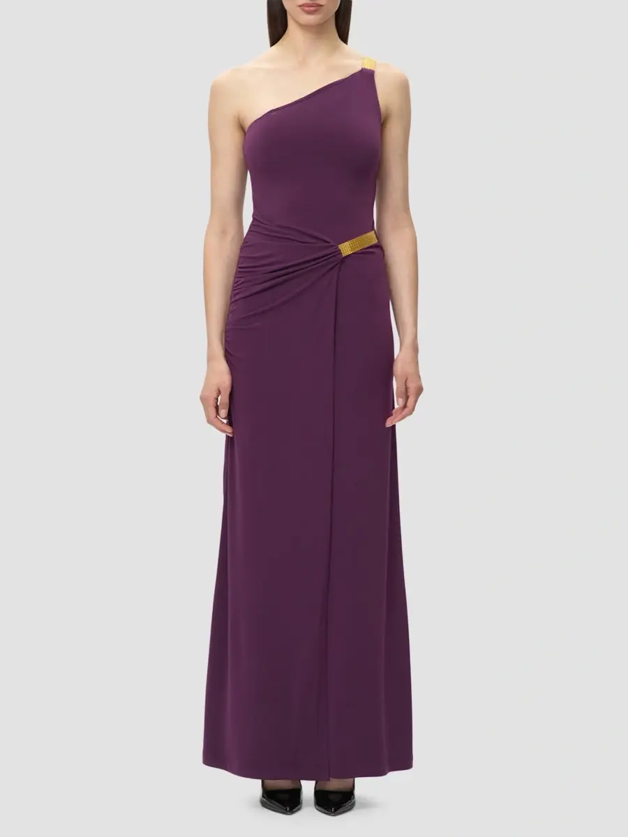 Hervé Léger Women's The Teresa Stretch One-Shoulder Gown | Thumbnail 4 Hervé Léger Women's The Teresa Stretch One-Shoulder Gown | Thumbnail 4