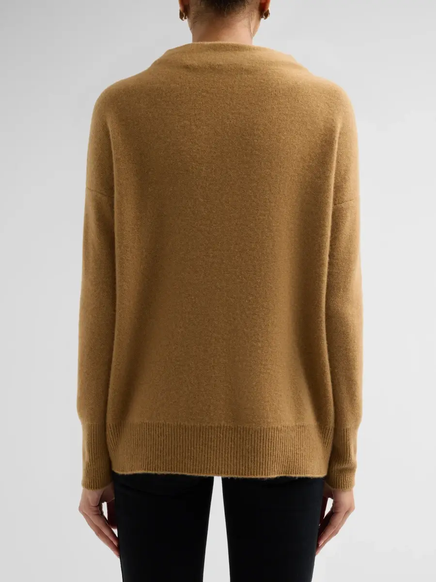 Vince Women's Funnelneck Cashmere Sweater | Thumbnail 3 Vince Women's Funnelneck Cashmere Sweater | Thumbnail 3