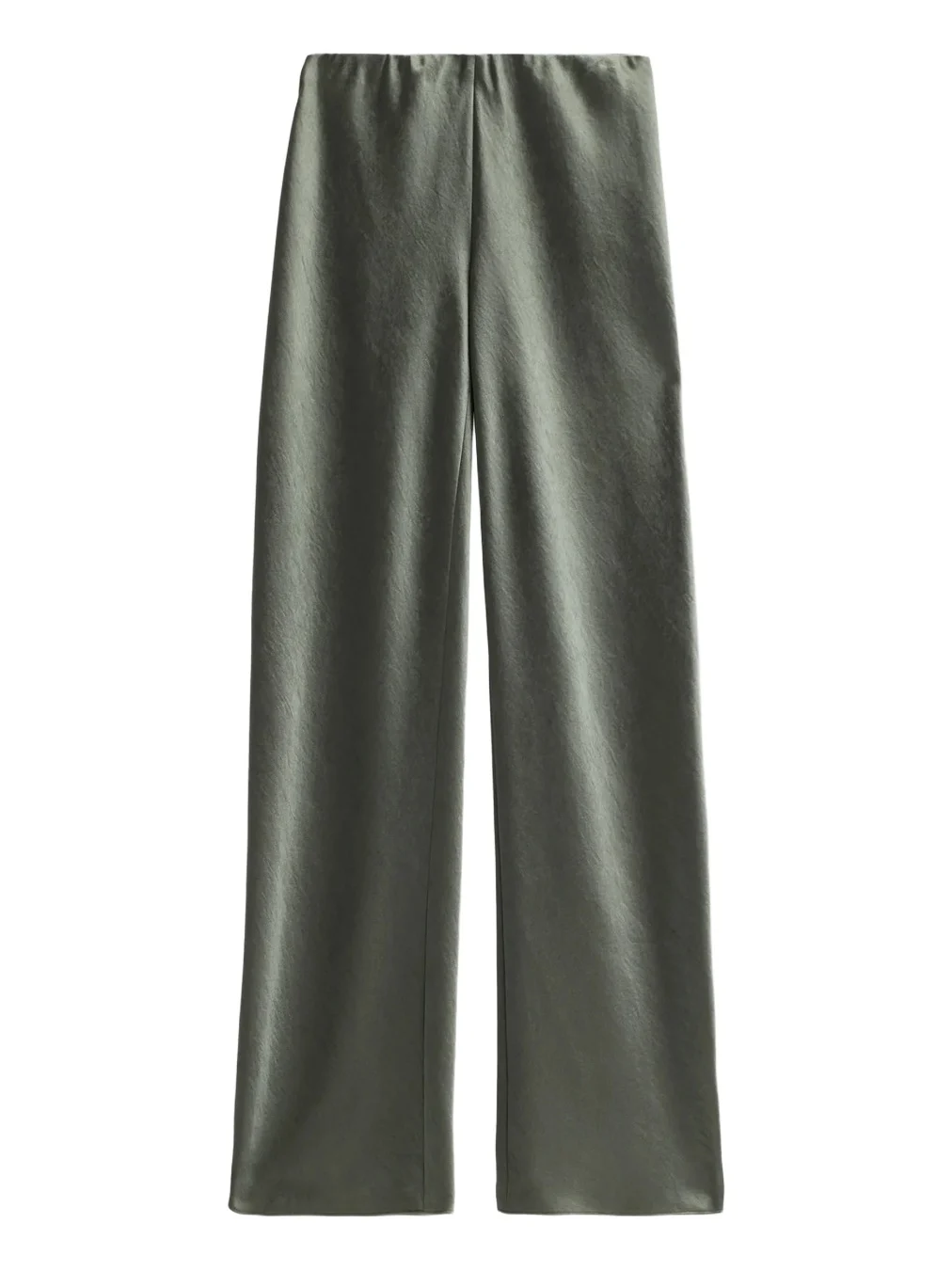 Women's Colette High-Rise Fluid Satin Bias Pants