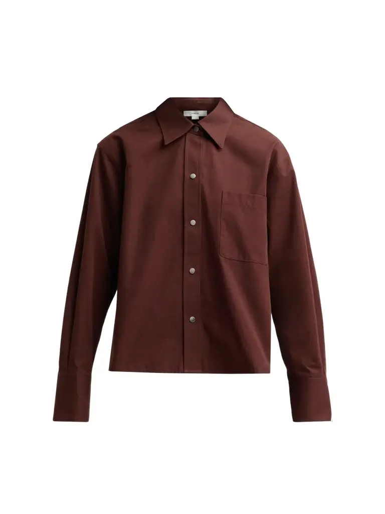 Women's Cotton Snap-Front Shirt Women's Cotton Snap-Front Shirt