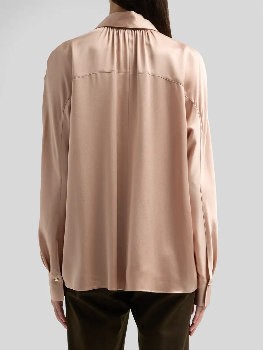 Vince Women's Silk Dolman-Sleeve Shirt | Thumbnail 3 Vince Women's Silk Dolman-Sleeve Shirt | Thumbnail 3