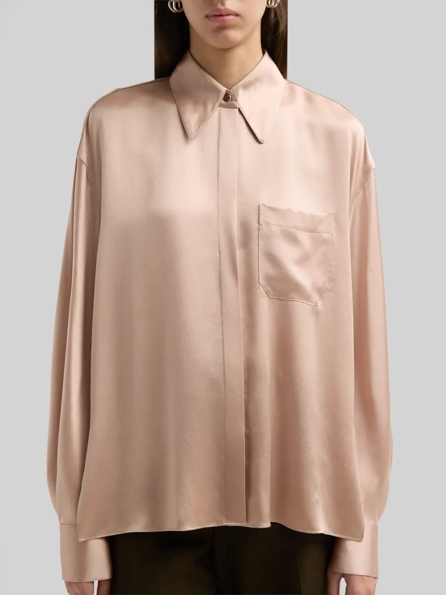 Vince Women's Silk Dolman-Sleeve Shirt | Thumbnail 5 Vince Women's Silk Dolman-Sleeve Shirt | Thumbnail 5