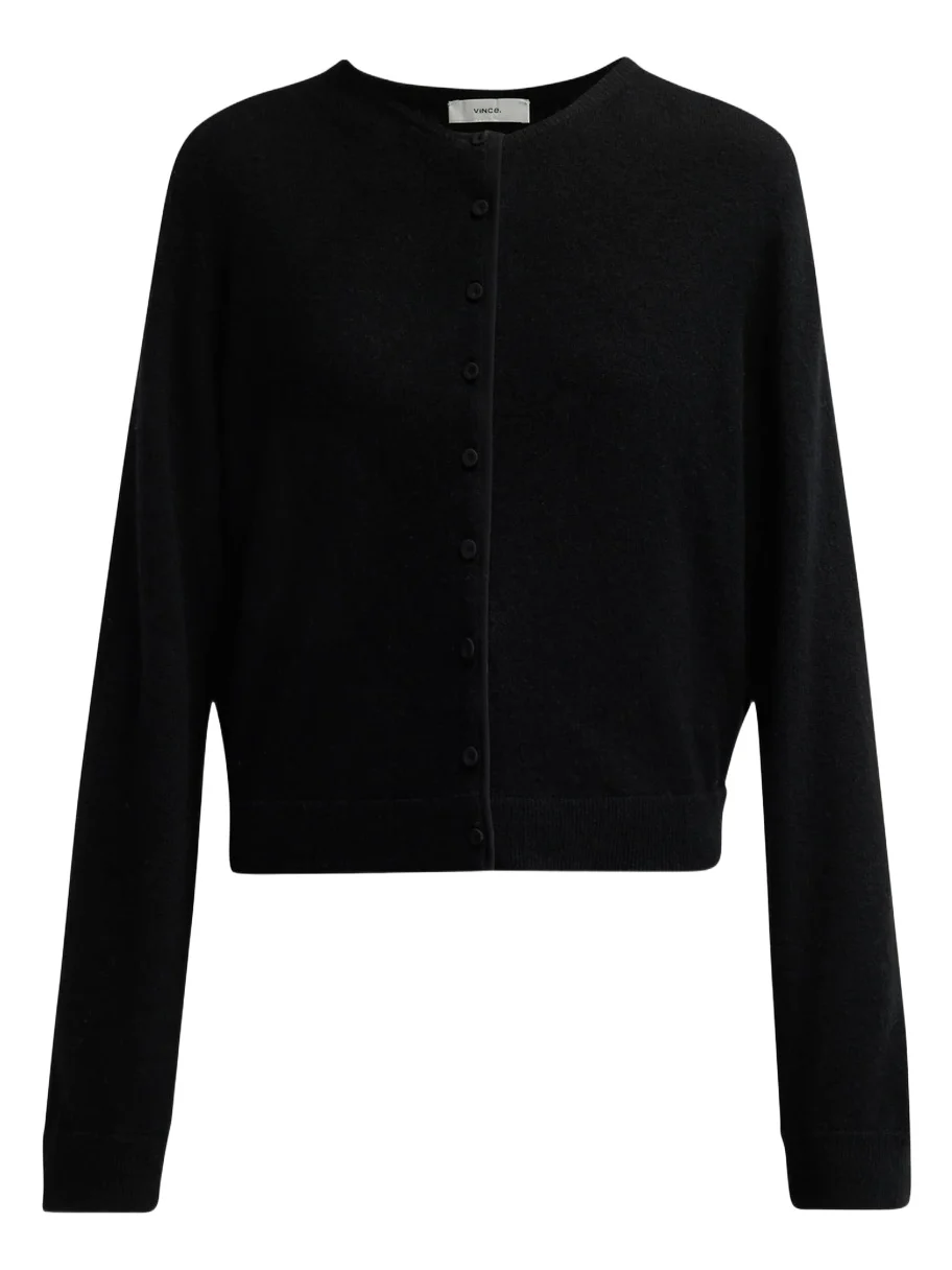 Vince Women's Mixed-Media Cardigan