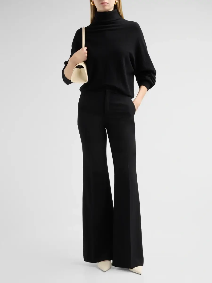 Vince Women's Wool-Cashmere Turtleneck Sweater | Thumbnail 2 Vince Women's Wool-Cashmere Turtleneck Sweater | Thumbnail 2
