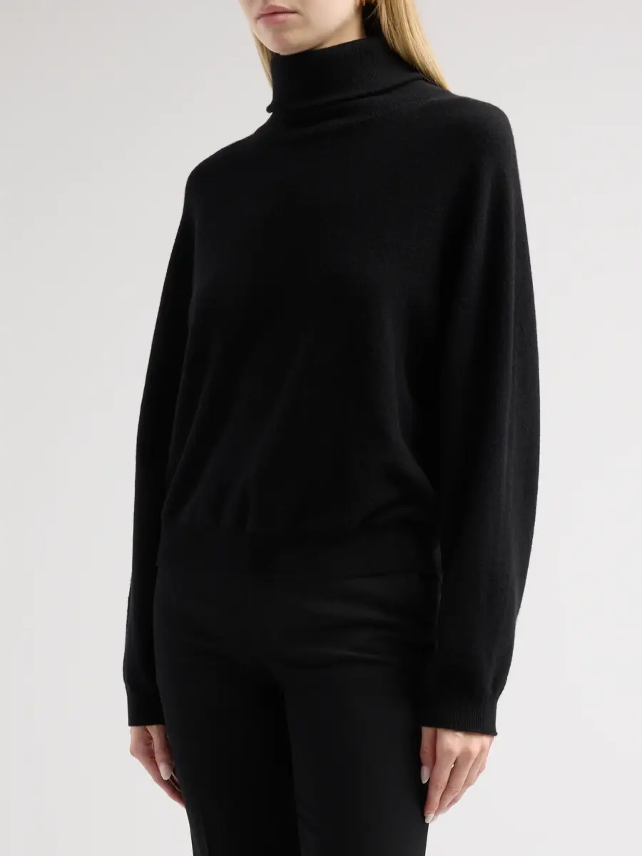Vince Women's Wool-Cashmere Turtleneck Sweater | Thumbnail 4 Vince Women's Wool-Cashmere Turtleneck Sweater | Thumbnail 4