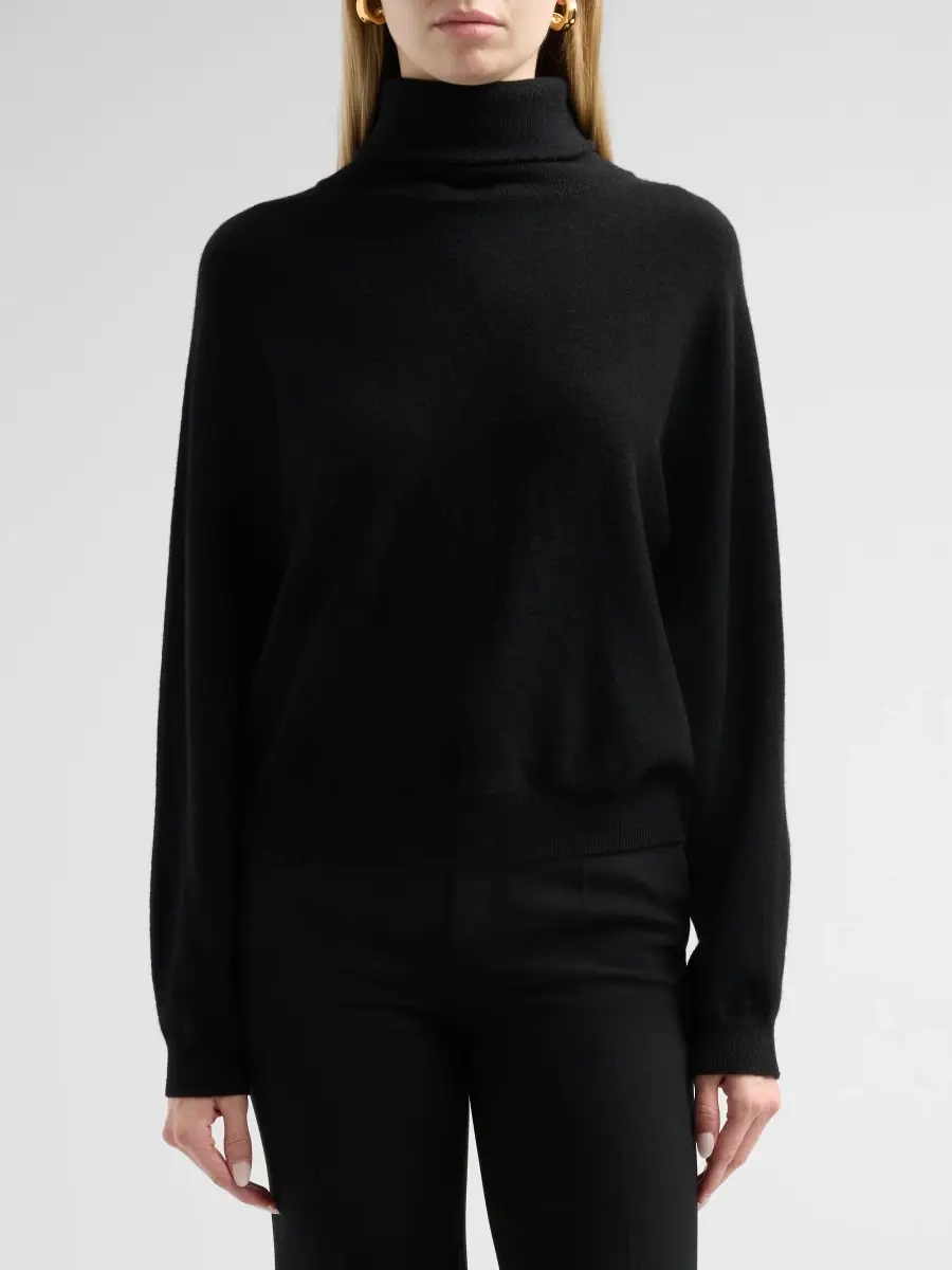 Vince Women's Wool-Cashmere Turtleneck Sweater | Thumbnail 5 Vince Women's Wool-Cashmere Turtleneck Sweater | Thumbnail 5