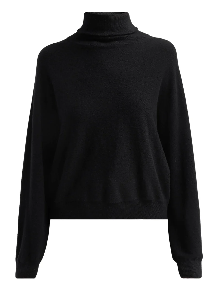 Women's Wool-Cashmere Turtleneck Sweater