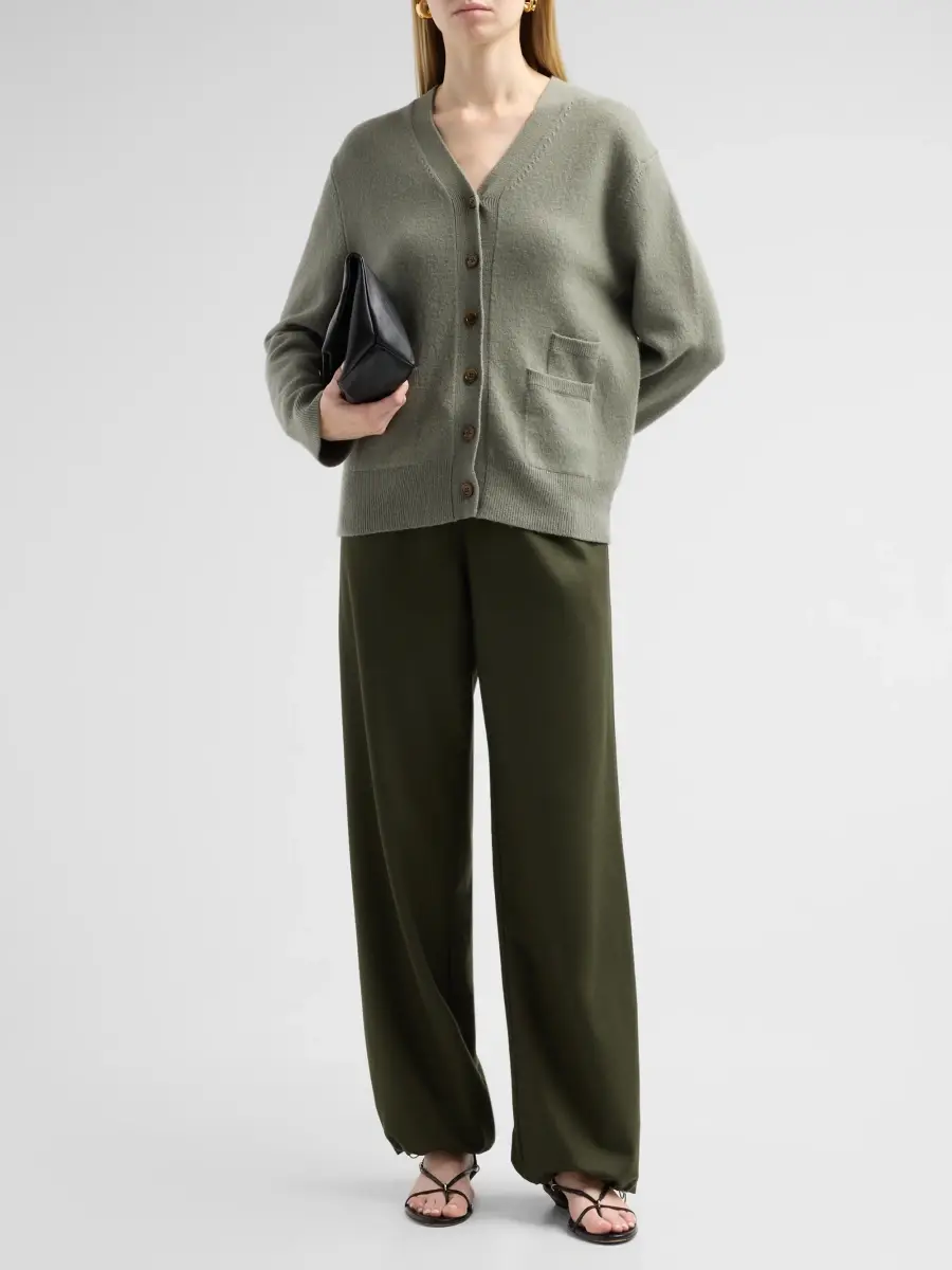 Vince Women's Stretch Wool-Blend Cardigan | Thumbnail 2