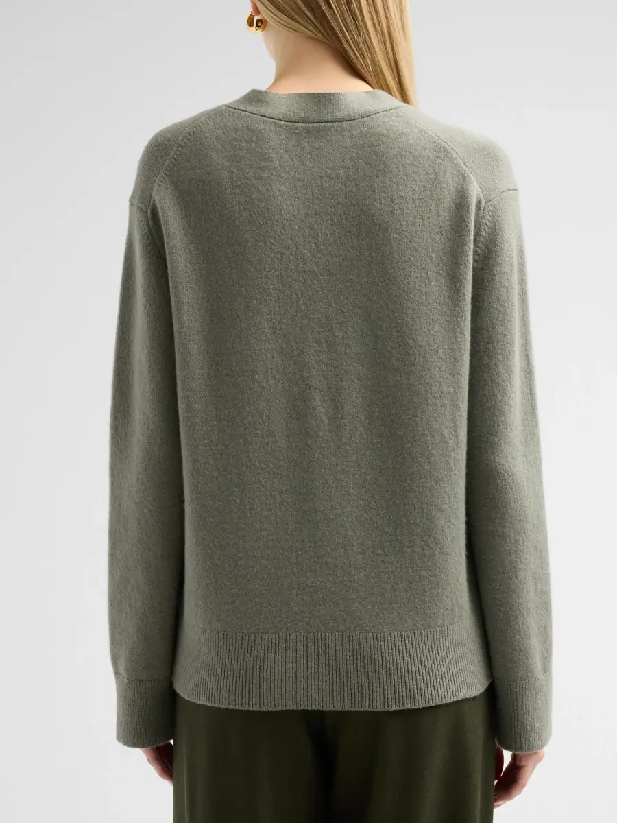 Vince Women's Stretch Wool-Blend Cardigan | Thumbnail 3