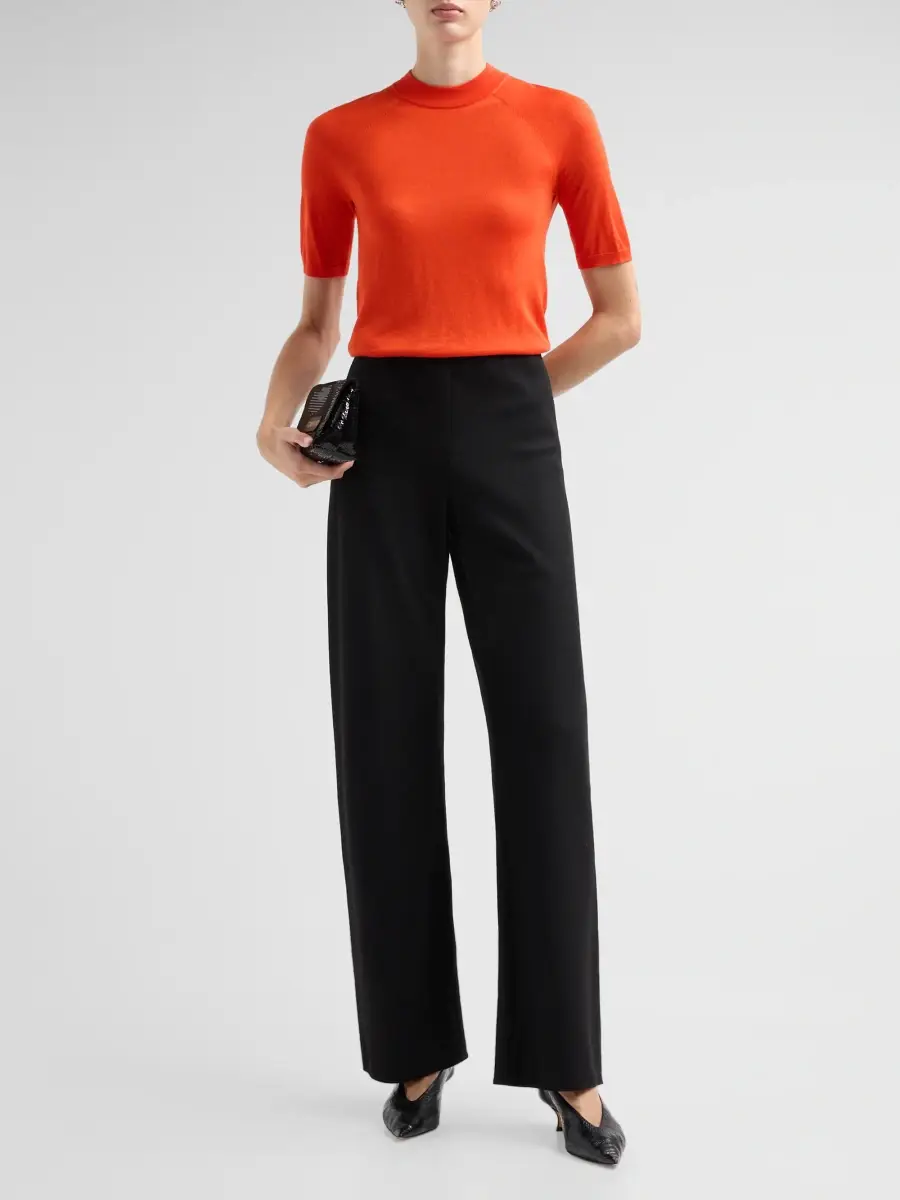 Vince Women's Crewneck Cashmere-Silk Sweater | Thumbnail 2 Vince Women's Crewneck Cashmere-Silk Sweater | Thumbnail 2
