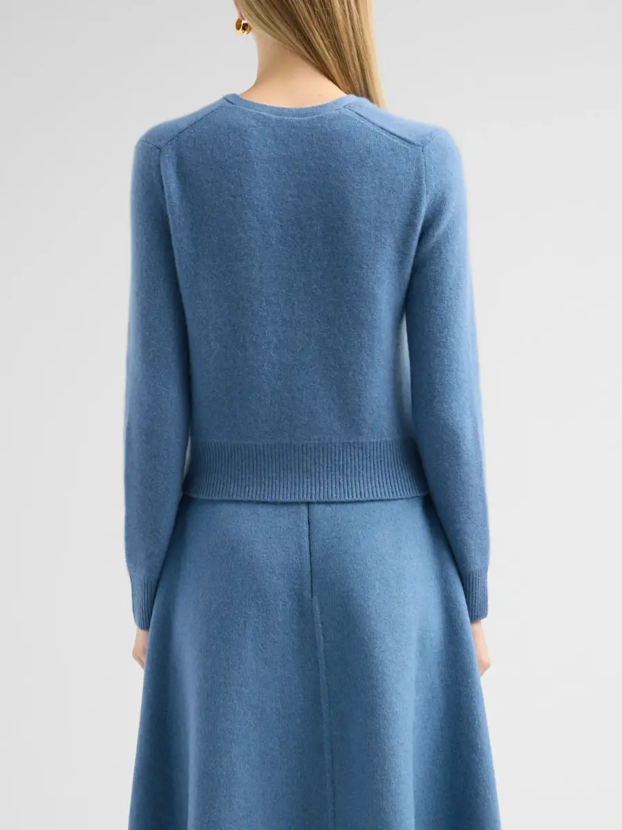 Vince Women's V-Neck Cashmere Cardigan | Thumbnail 3