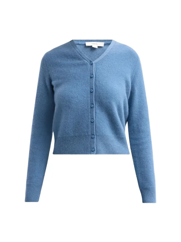 Women's V-Neck Cashmere Cardigan Women's V-Neck Cashmere Cardigan