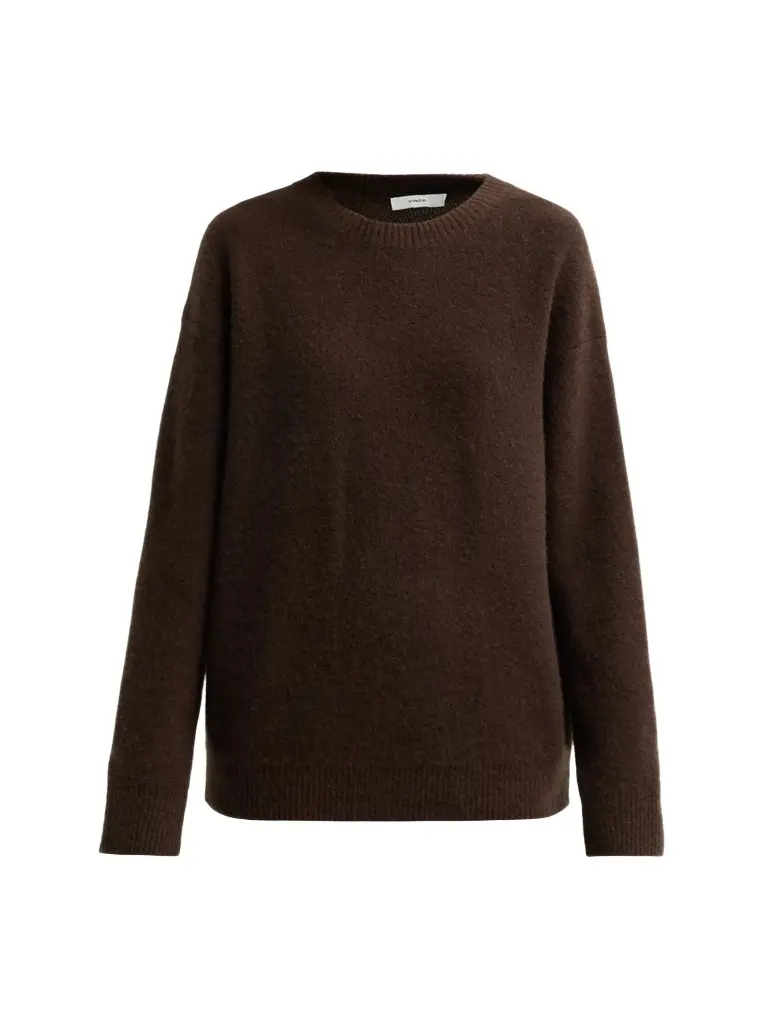 Women's Boiled Cashmere Crewneck Sweater