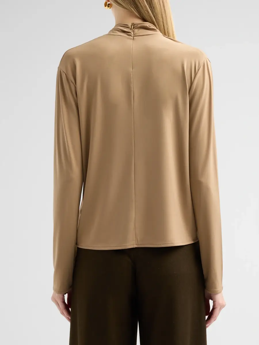 Vince Women's Draped Cowl Blouse | Thumbnail 3 Vince Women's Draped Cowl Blouse | Thumbnail 3