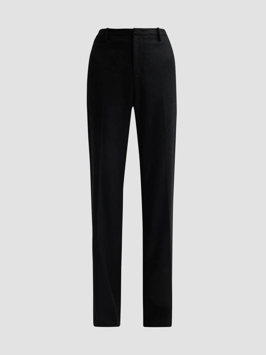 Women's Simone High-Rise Wool-Blend Flared Trousers Women's Simone High-Rise Wool-Blend Flared Trousers