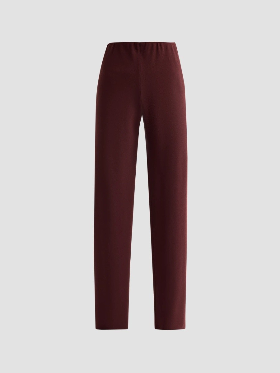 Women's Colette High-Rise Crepe Bias Pants