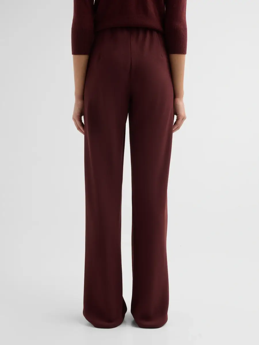 Vince Women's Colette High-Rise Crepe Bias Pants | Thumbnail 3