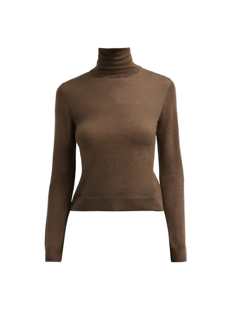 Women's Turtleneck Cashmere-Silk Sweater Women's Turtleneck Cashmere-Silk Sweater