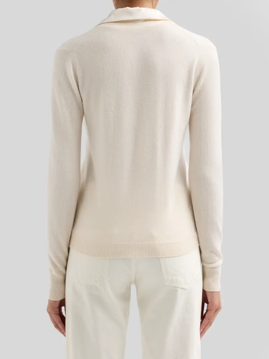 Vince Women's Mixed-Media Cashmere Cardigan | Thumbnail 3 Vince Women's Mixed-Media Cashmere Cardigan | Thumbnail 3