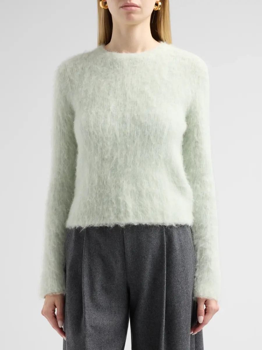 Vince Women's Brushed Alpaca Crewneck Sweater | Thumbnail 5
