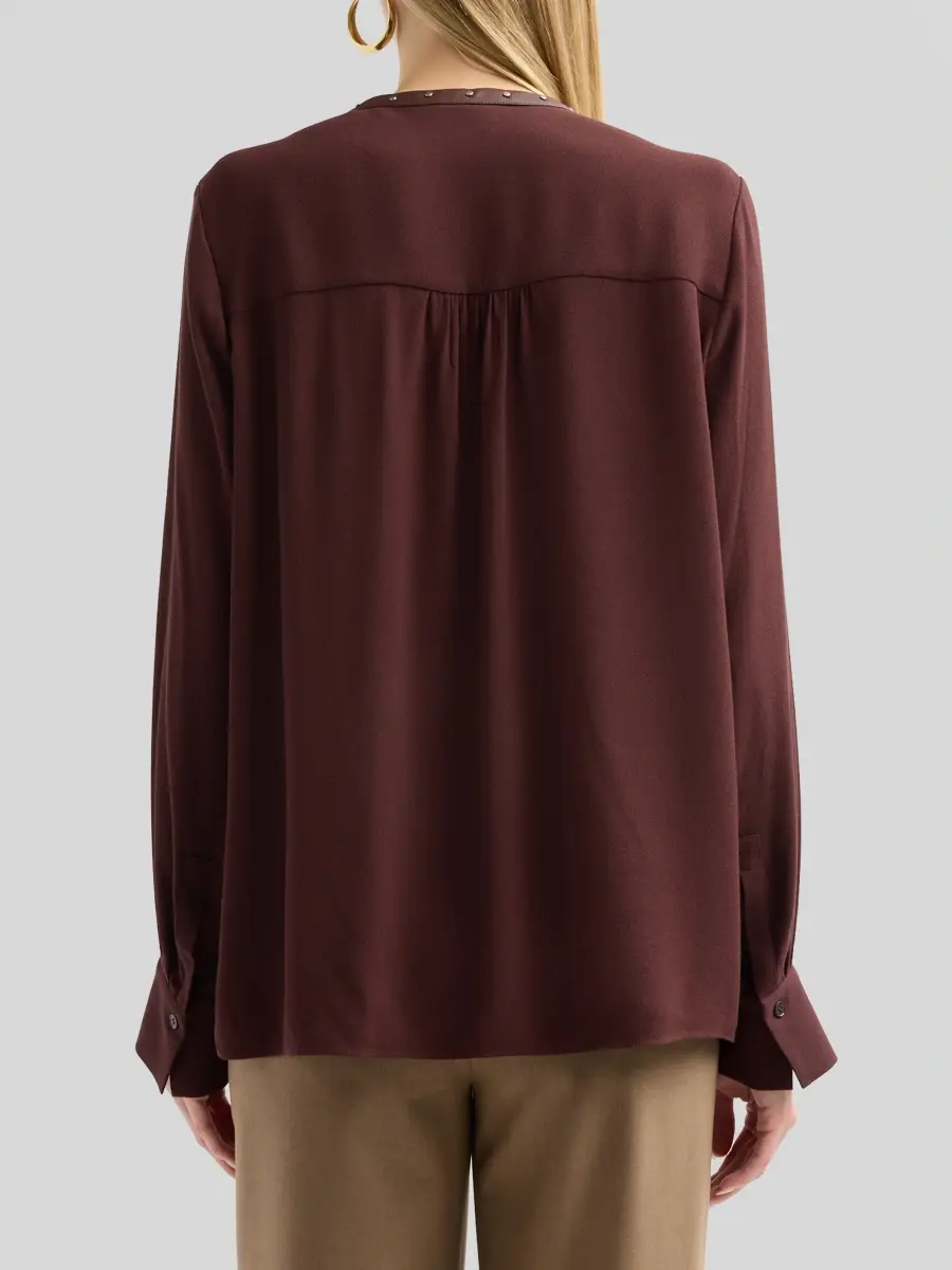 Vince Women's Studded Crepe Top | Thumbnail 3
