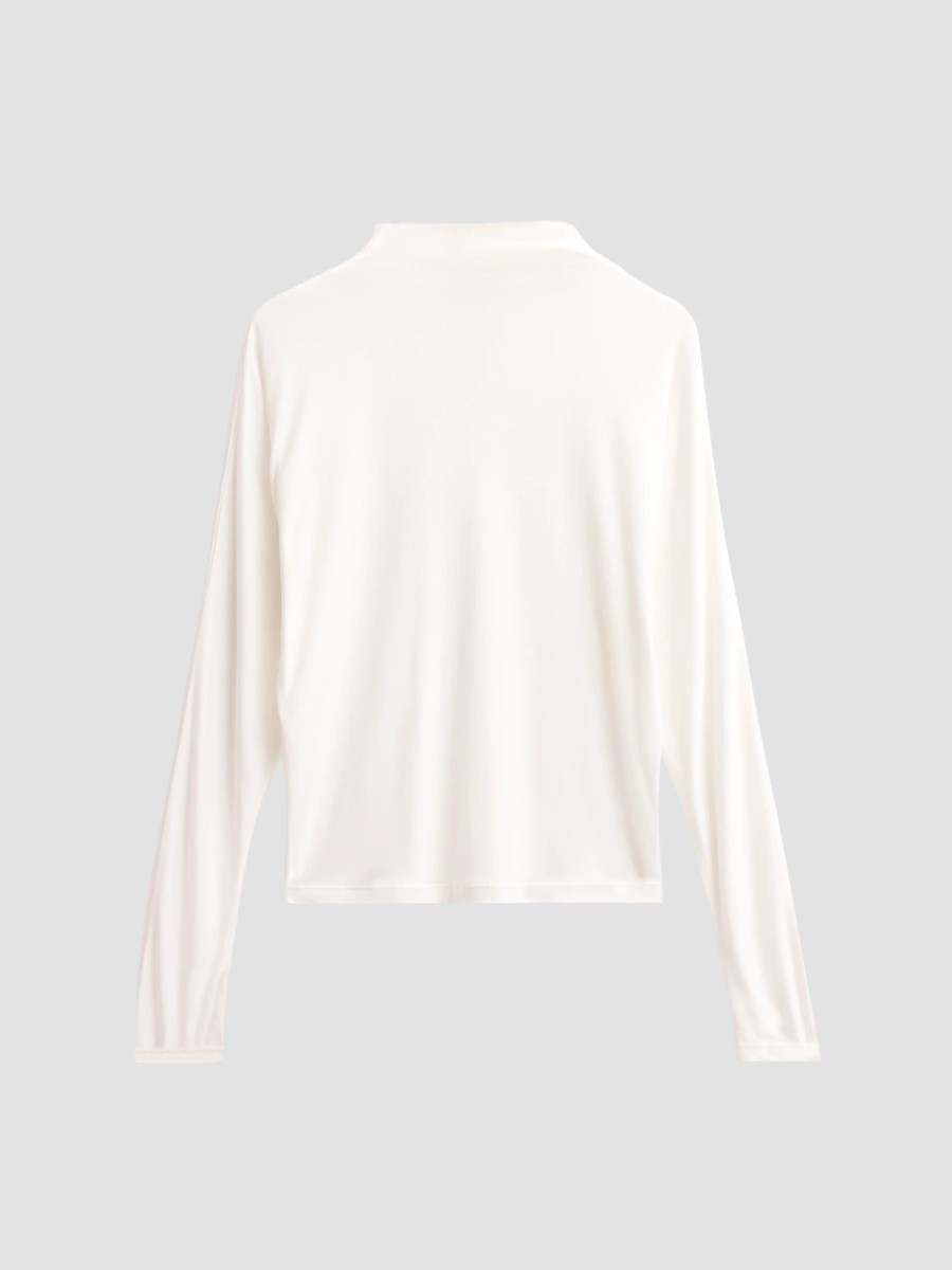 Women's Funnel Neck Dolman-Sleeve Top Women's Funnel Neck Dolman-Sleeve Top