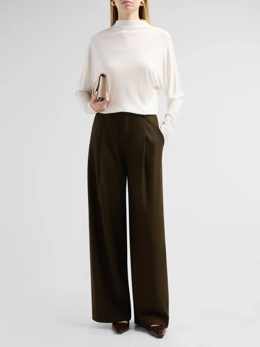 Vince Women's Funnel Neck Dolman-Sleeve Top | Thumbnail 2 Vince Women's Funnel Neck Dolman-Sleeve Top | Thumbnail 2