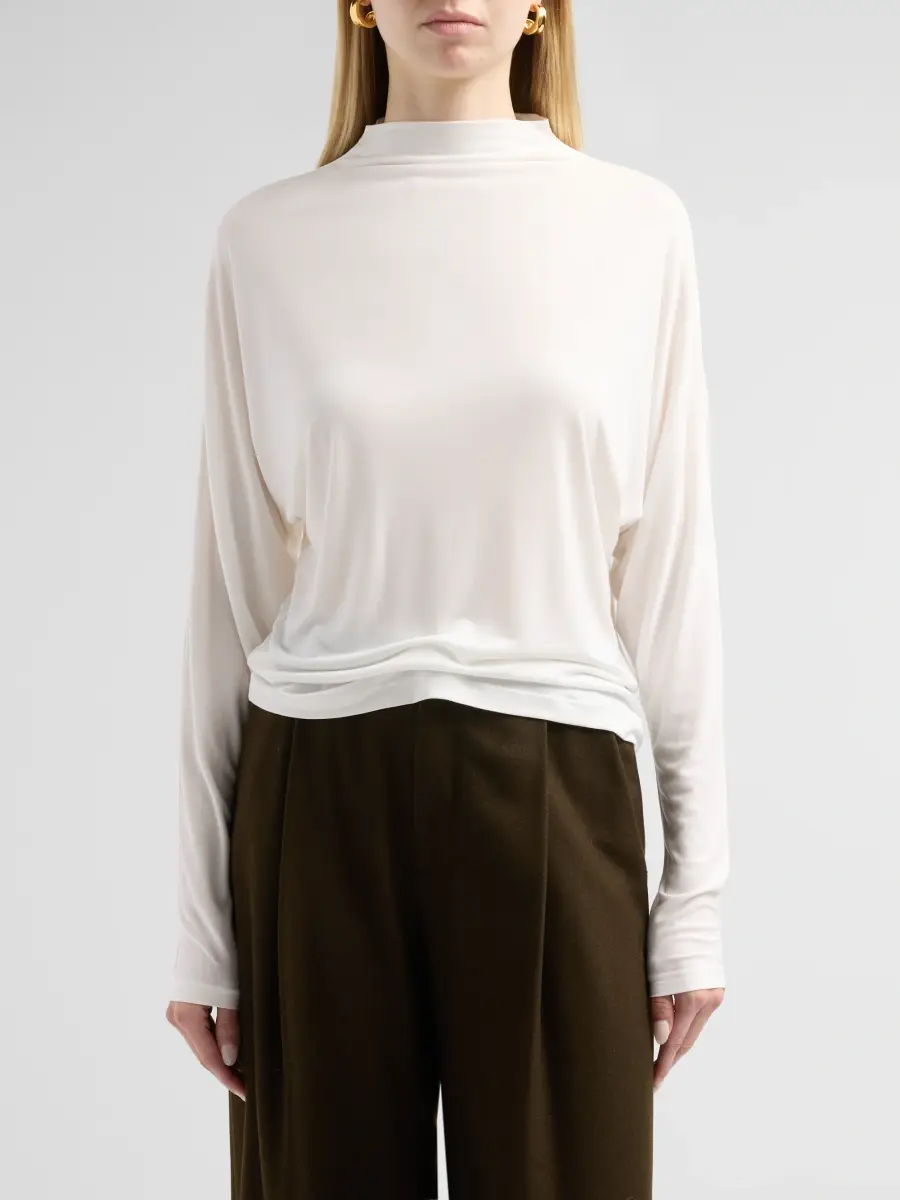 Vince Women's Funnel Neck Dolman-Sleeve Top | Thumbnail 5 Vince Women's Funnel Neck Dolman-Sleeve Top | Thumbnail 5