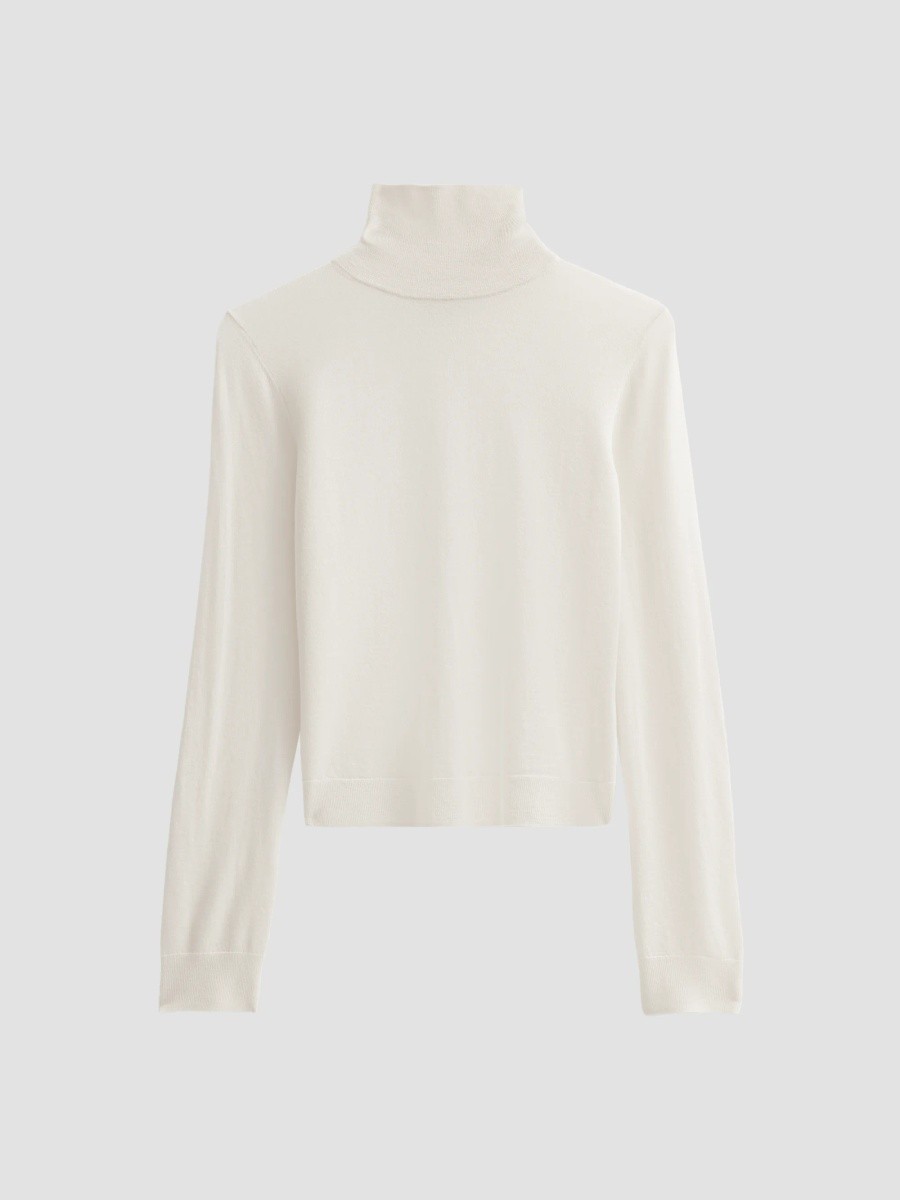 Women's Turtleneck Cashmere-Silk Sweater Women's Turtleneck Cashmere-Silk Sweater