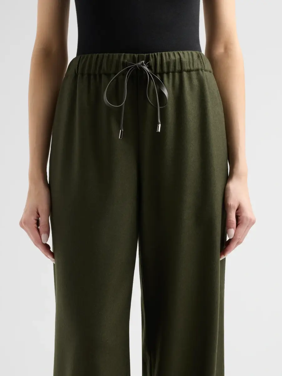 Vince Women's Wool-Blend Drawstring Pants | Thumbnail 5