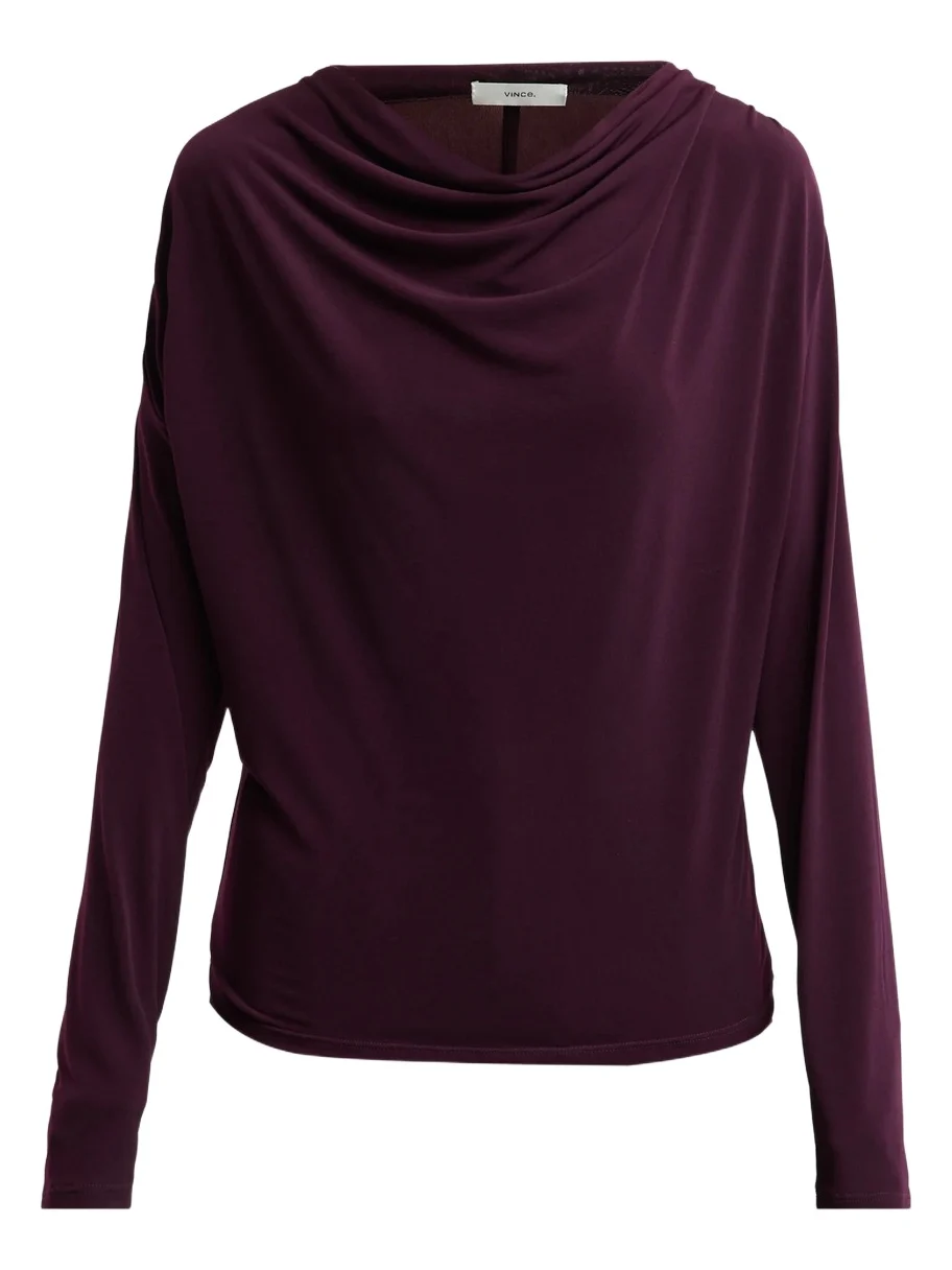 Women's Long-Sleeve Cowlneck Top Women's Long-Sleeve Cowlneck Top