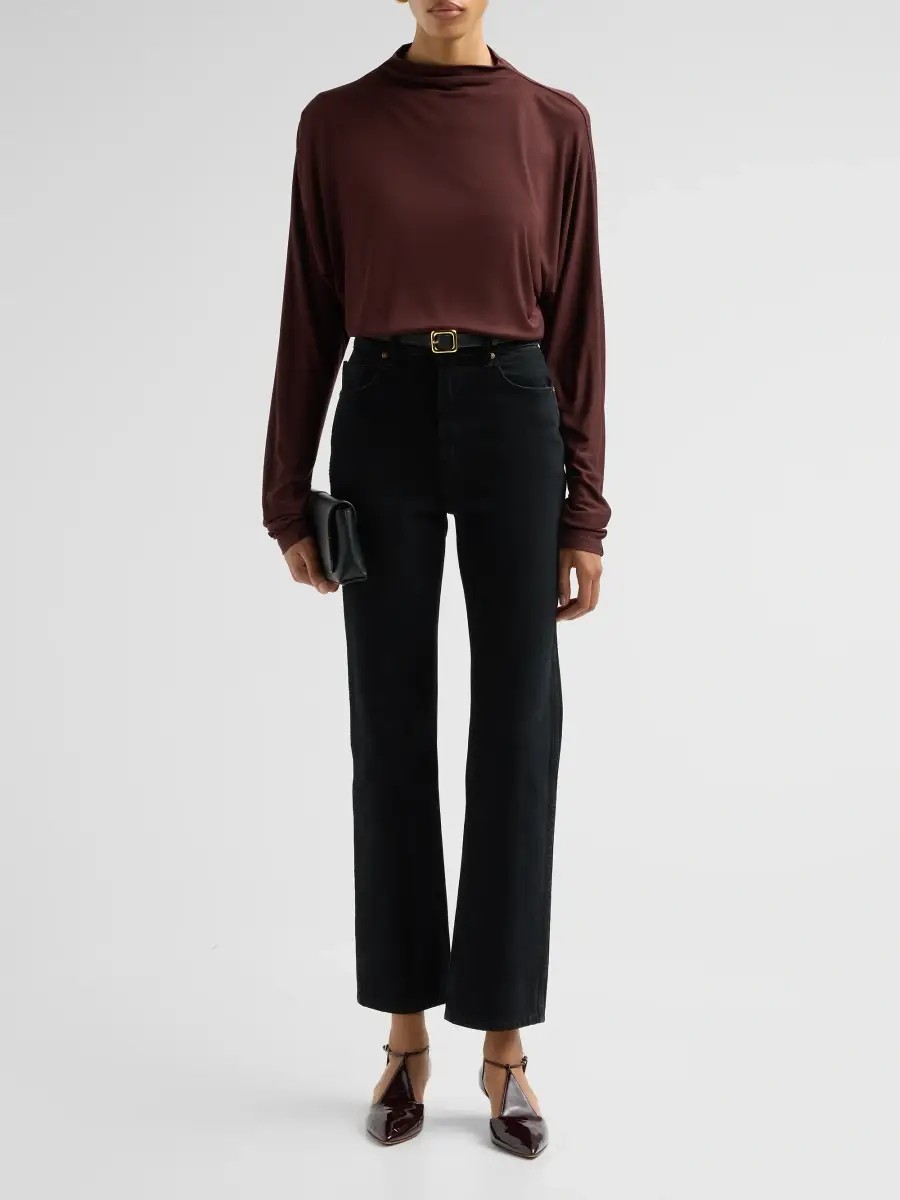 Vince Women's Funnel Neck Dolman-Sleeve Top | Thumbnail 2 Vince Women's Funnel Neck Dolman-Sleeve Top | Thumbnail 2