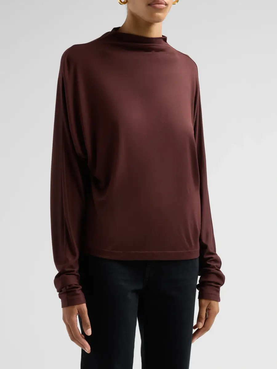 Vince Women's Funnel Neck Dolman-Sleeve Top | Thumbnail 4 Vince Women's Funnel Neck Dolman-Sleeve Top | Thumbnail 4