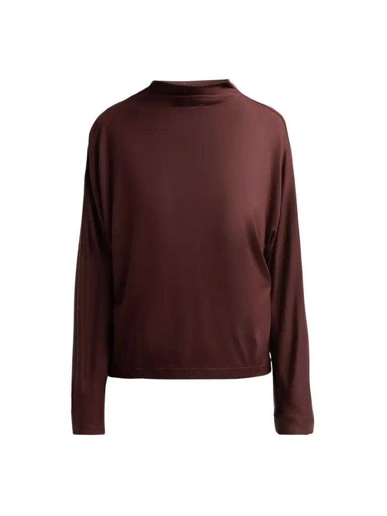 Women's Funnel Neck Dolman-Sleeve Top Women's Funnel Neck Dolman-Sleeve Top