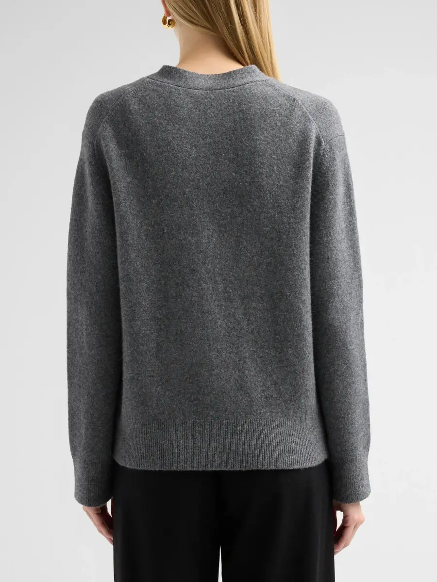 Vince Women's Stretch Wool-Blend Cardigan | Thumbnail 3
