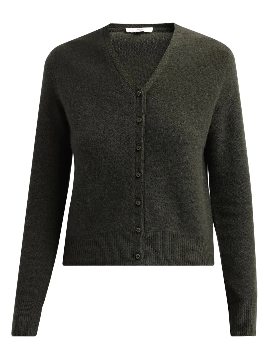 Vince Women's V-Neck Cashmere Cardigan