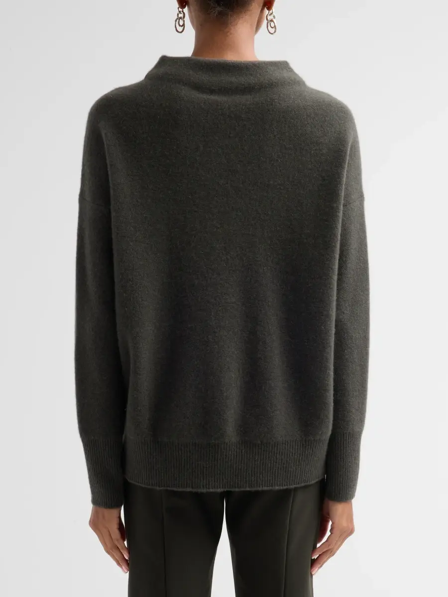 Vince Women's Funnelneck Cashmere Sweater | Thumbnail 3 Vince Women's Funnelneck Cashmere Sweater | Thumbnail 3