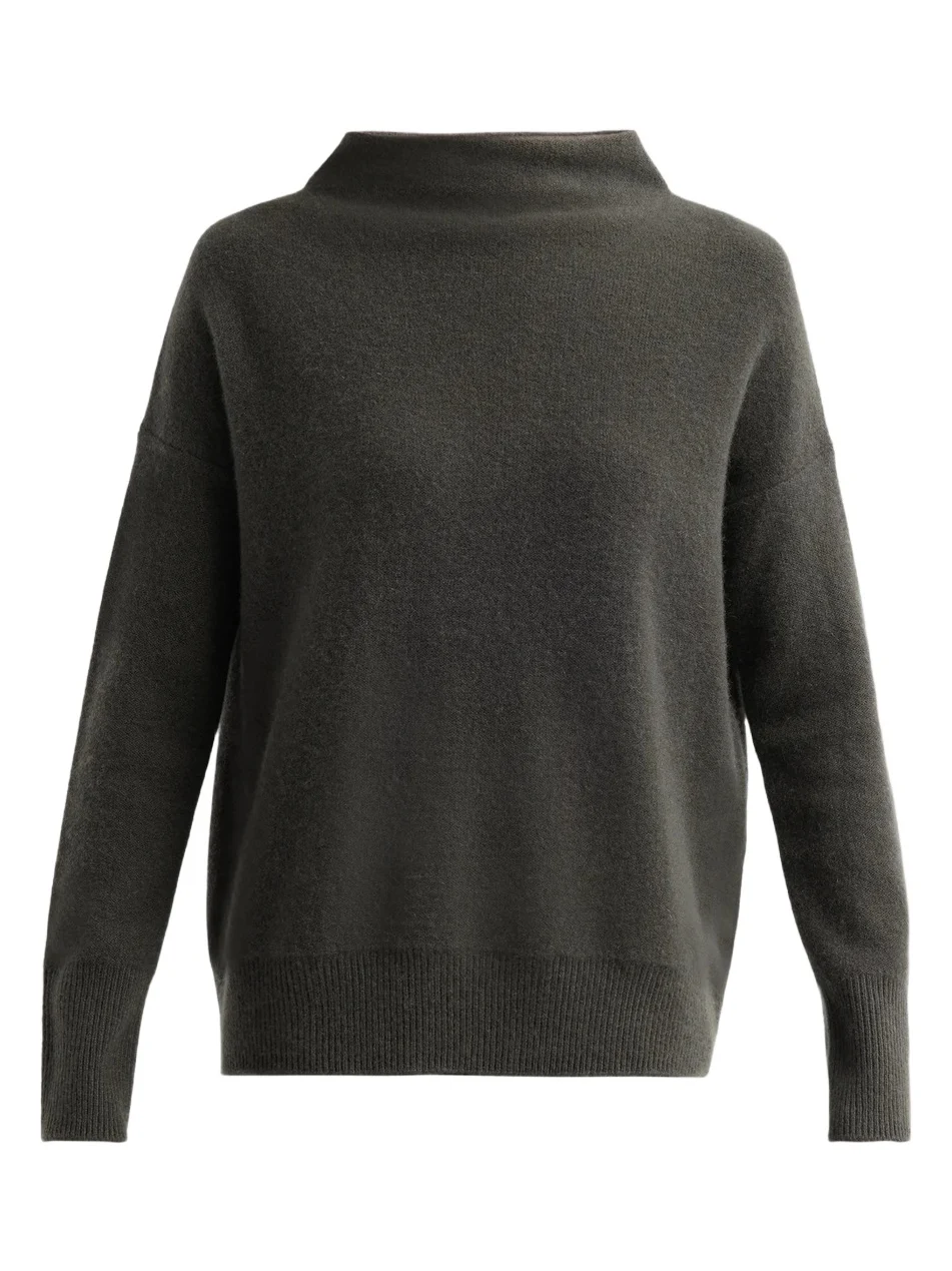 Women's Funnelneck Cashmere Sweater
