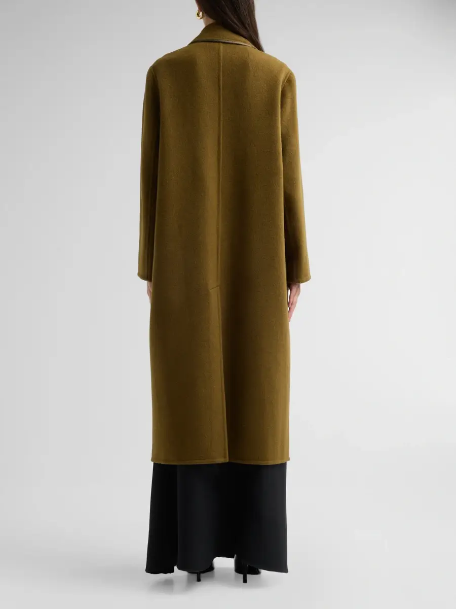 Vince Women's Wool-Cashmere Longline Coat | Thumbnail 3