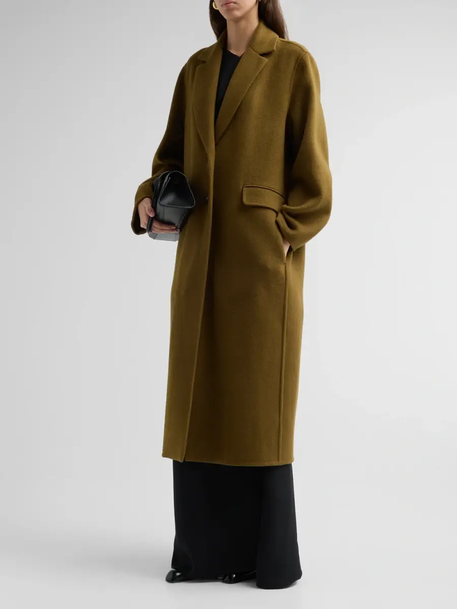 Vince Women's Wool-Cashmere Longline Coat | Thumbnail 4