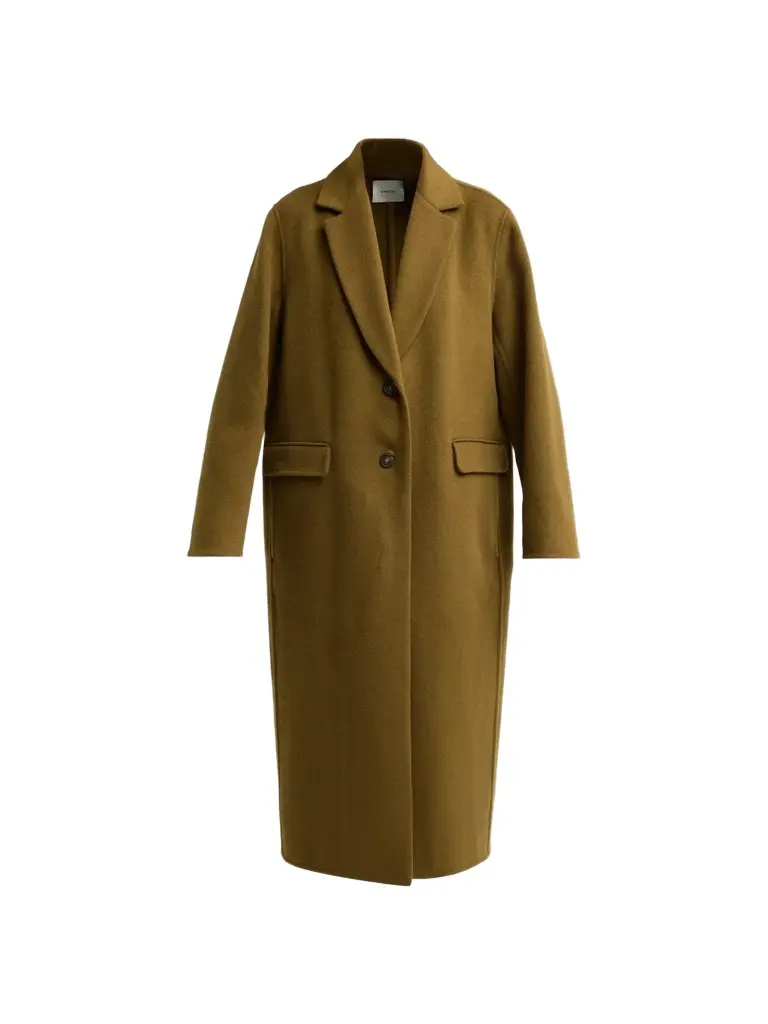 Women's Wool-Cashmere Longline Coat Women's Wool-Cashmere Longline Coat