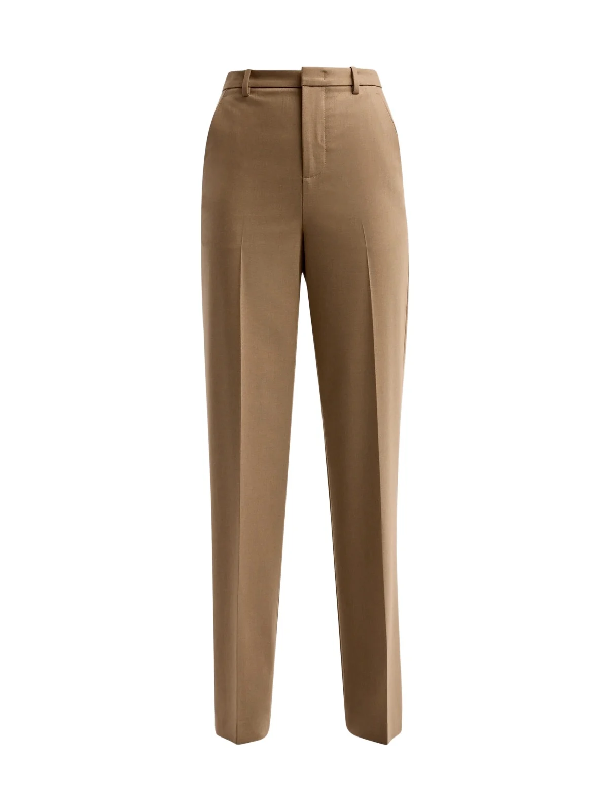 Vince Women's Elsa Wool-Blend High-Rise Straight-Leg Trousers