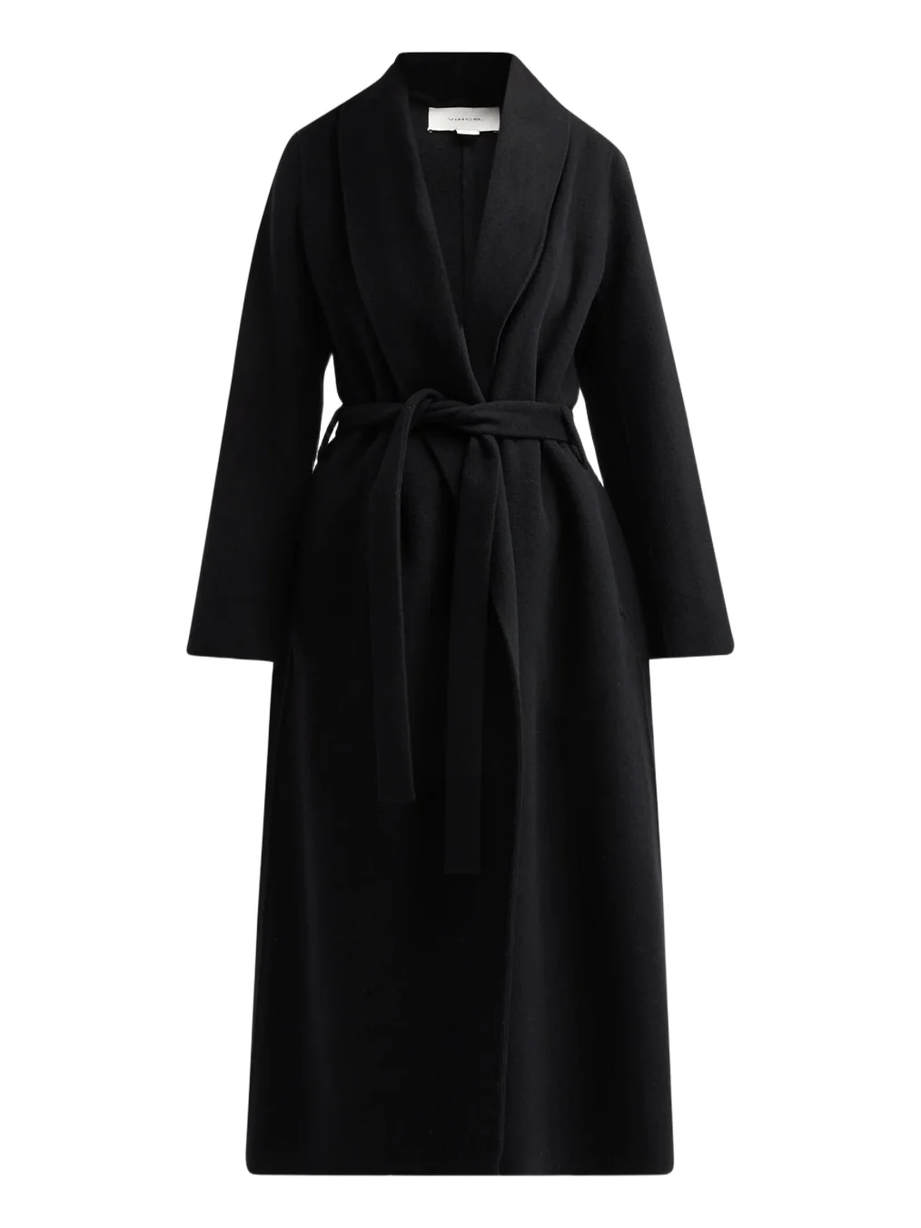 Vince Women's Wool-Cashmere Tie-Waist Longline Coat