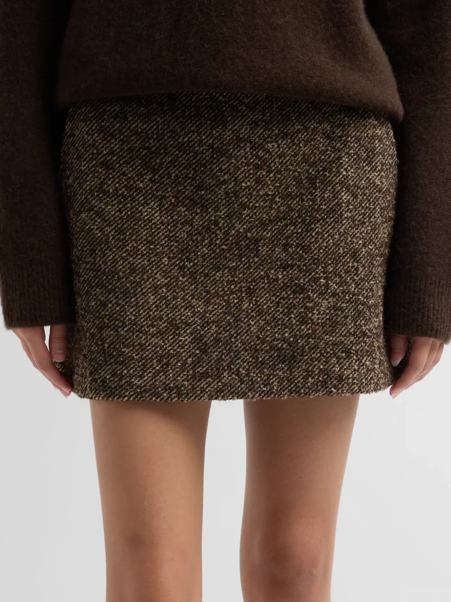 Vince Women's Bouclé Twill Skort | Thumbnail 5