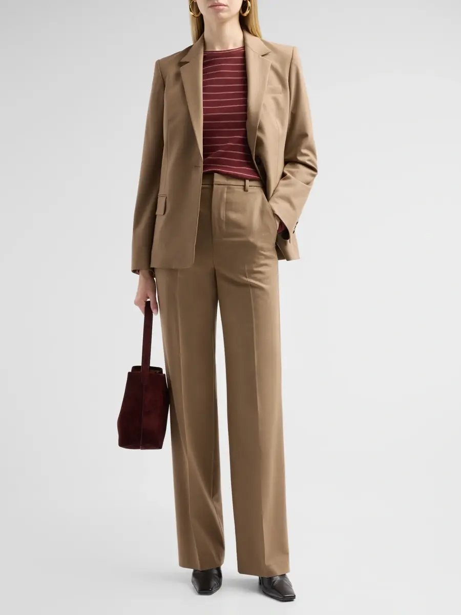 Vince Women's Single-Breasted Blazer | Thumbnail 2 Vince Women's Single-Breasted Blazer | Thumbnail 2