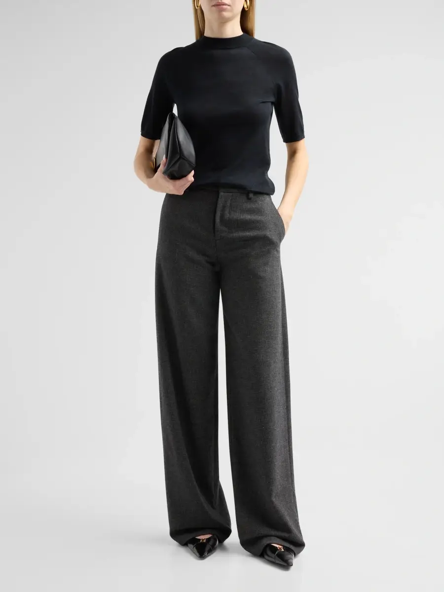 Vince Women's Crewneck Cashmere-Silk Sweater | Thumbnail 2 Vince Women's Crewneck Cashmere-Silk Sweater | Thumbnail 2