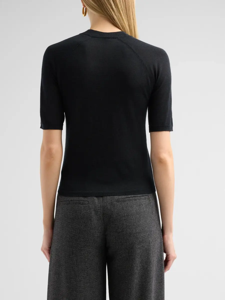 Vince Women's Crewneck Cashmere-Silk Sweater | Thumbnail 3 Vince Women's Crewneck Cashmere-Silk Sweater | Thumbnail 3