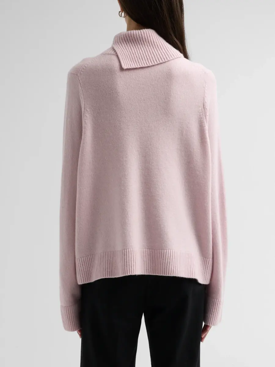 Vince Women's Swing Rib-Knit Wool-Cashmere Sweater | Thumbnail 3 Vince Women's Swing Rib-Knit Wool-Cashmere Sweater | Thumbnail 3