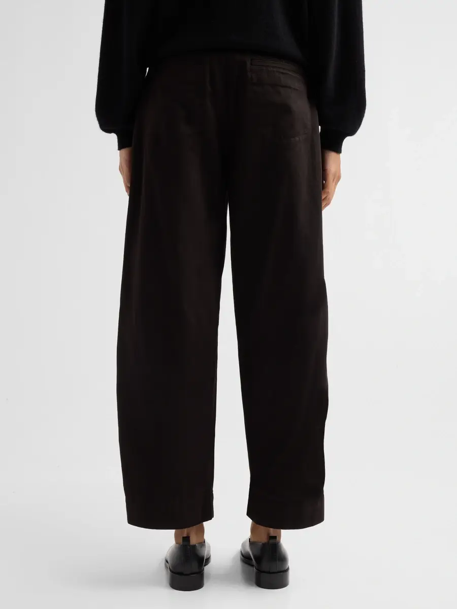 Vince Women's Washed Cotton Utility Crop Pants | Thumbnail 3 Vince Women's Washed Cotton Utility Crop Pants | Thumbnail 3